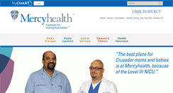 Desktop Screenshot of mercyhealthsystem.org